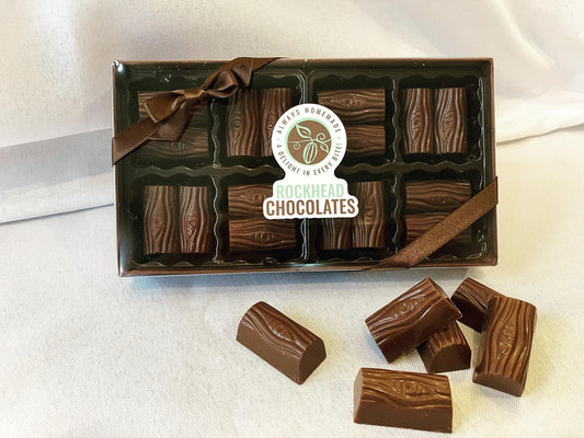 "The Log Cabin" Rich Coffee Milk Chocolate. Temporarily Out of Stock.
